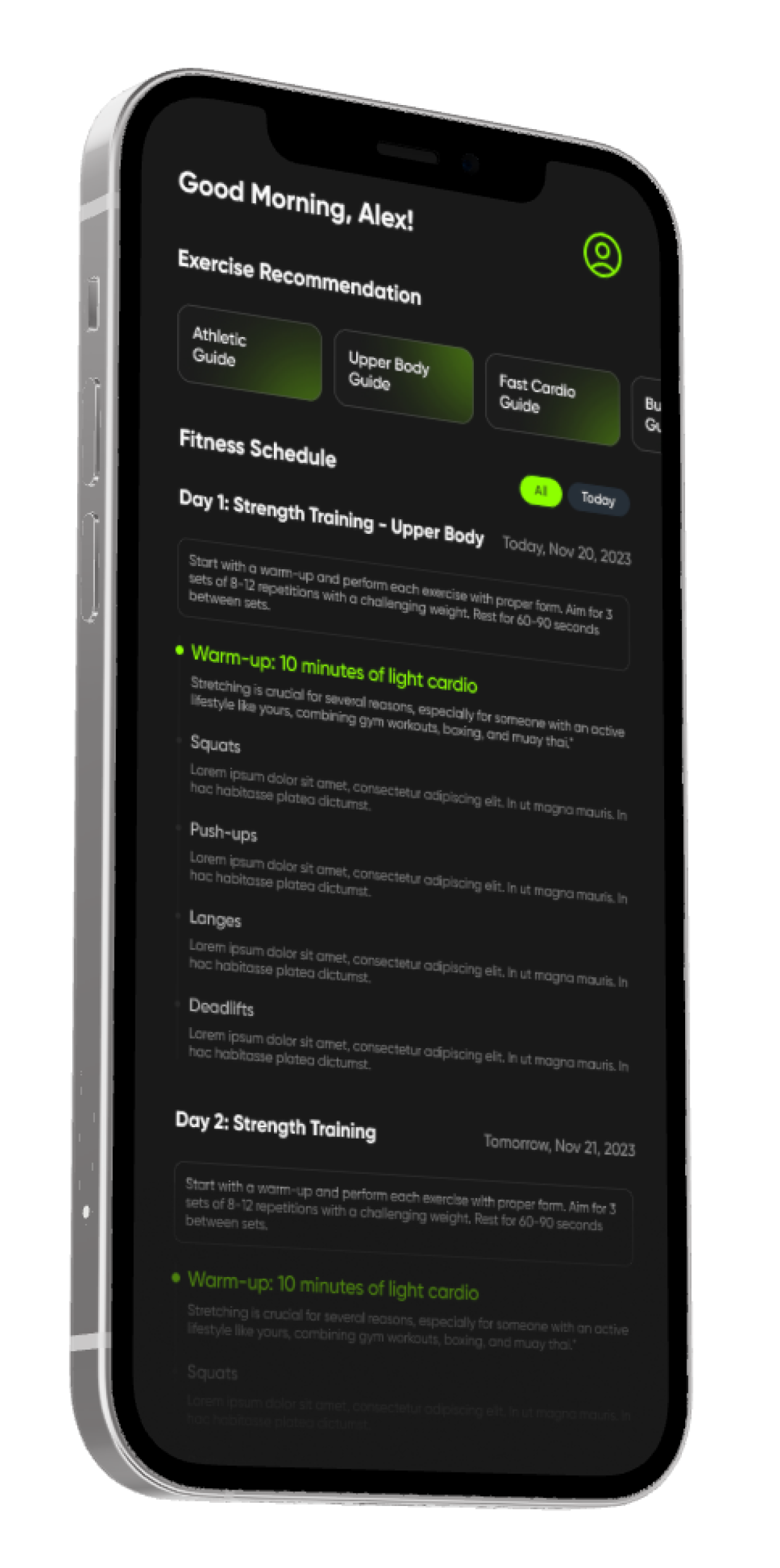 NuxiFit Dashboard App